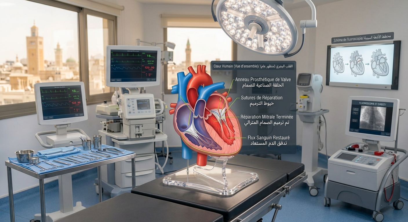 Chirurgie valvulaire en Tunisie