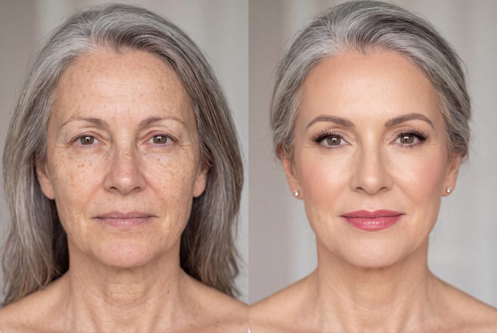 Se rajeunir du visage sans figer les traits